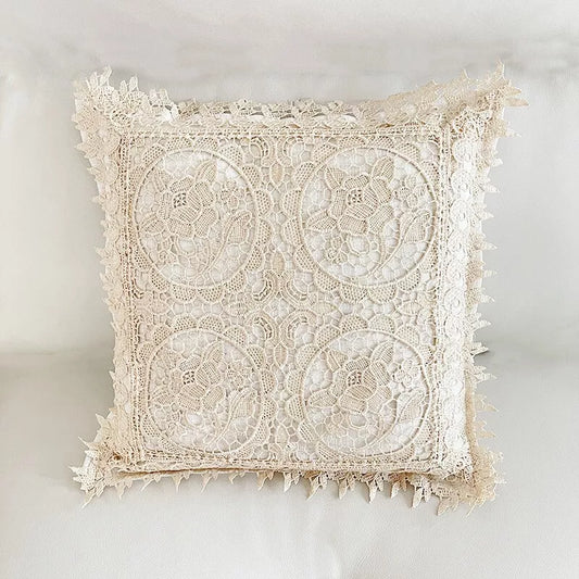 Embroideried Cotton Cushion Cover 45cm